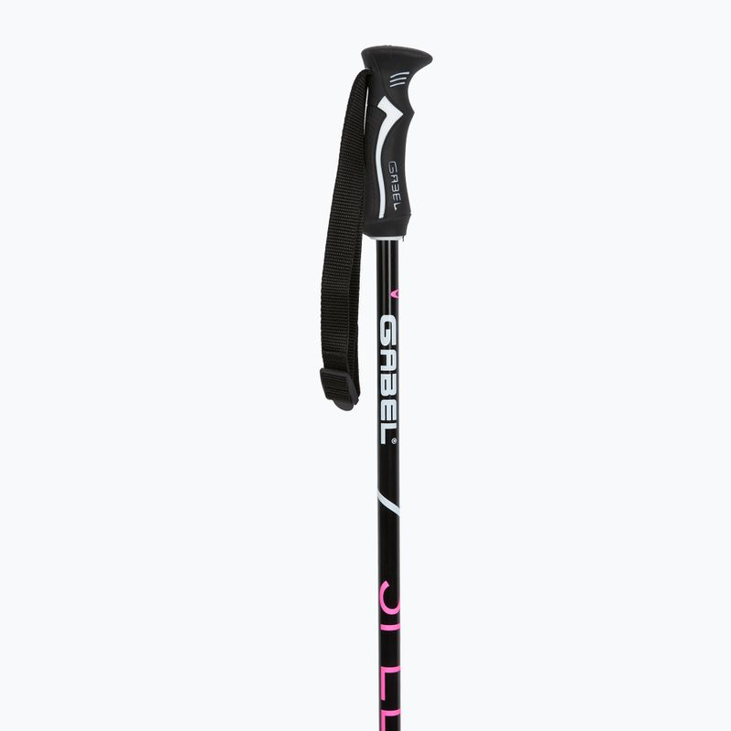 Bastoncini da sci GABEL Speed black/pink 2