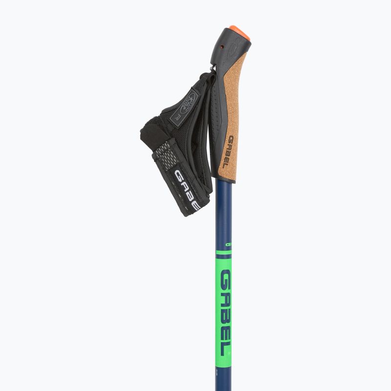 Bastoncini da nordic walking GABEL Strech Carbon lime 2