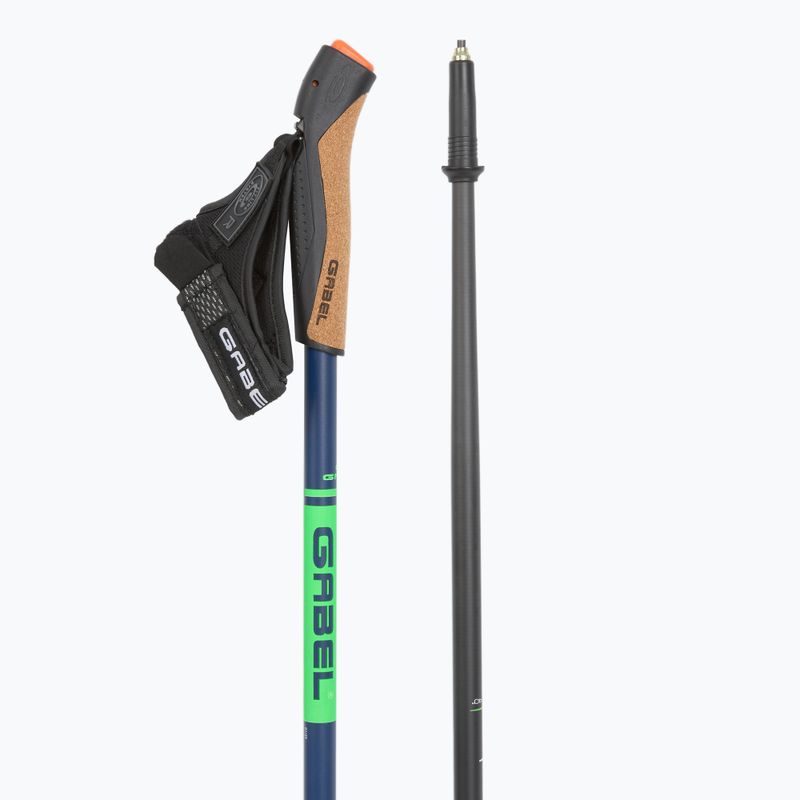 Bastoncini da nordic walking GABEL Strech Carbon lime 3