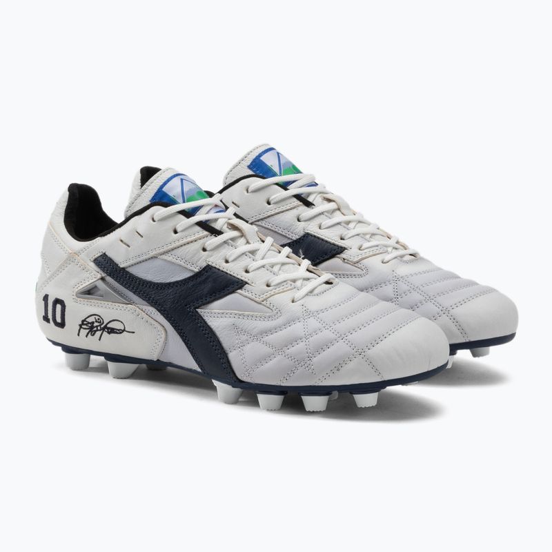 Scarpe da calcio uomo Diadora Match Winner RB Italy OG MDPU bianco e blu DD-101.172359-C1494 5
