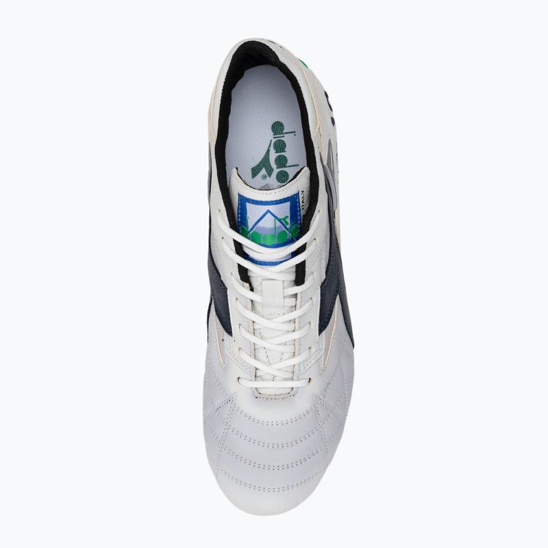 Scarpe da calcio uomo Diadora Match Winner RB Italy OG MDPU bianco e blu DD-101.172359-C1494 6
