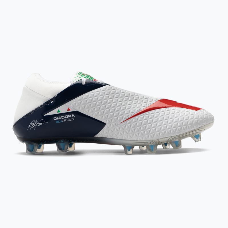 Diadora Match Winner Blushield RB BSH 12 scarpe da calcio uomo bianco DD-101.172386-C6487 2