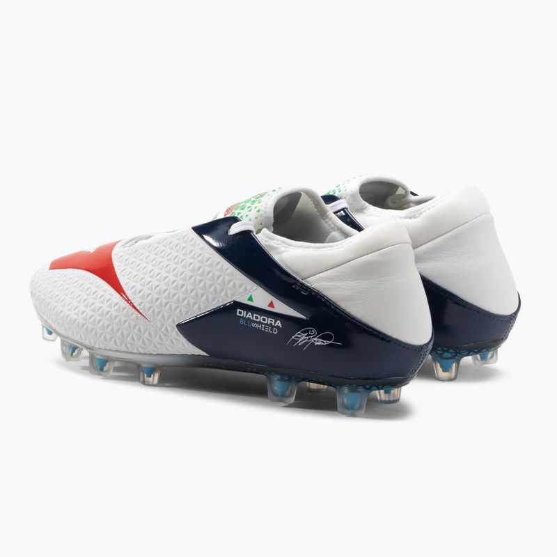 Diadora Match Winner Blushield RB BSH 12 scarpe da calcio uomo bianco DD-101.172386-C6487 3