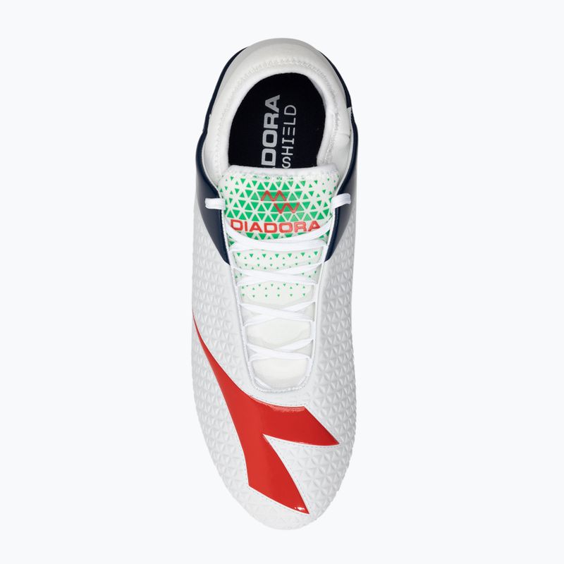 Diadora Match Winner Blushield RB BSH 12 scarpe da calcio uomo bianco DD-101.172386-C6487 6