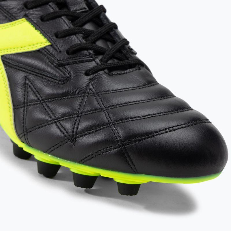 Scarpe da calcio uomo Diadora Match Winner RB Italy LT MDPU nero-verde DD-101.172363-C0004 8