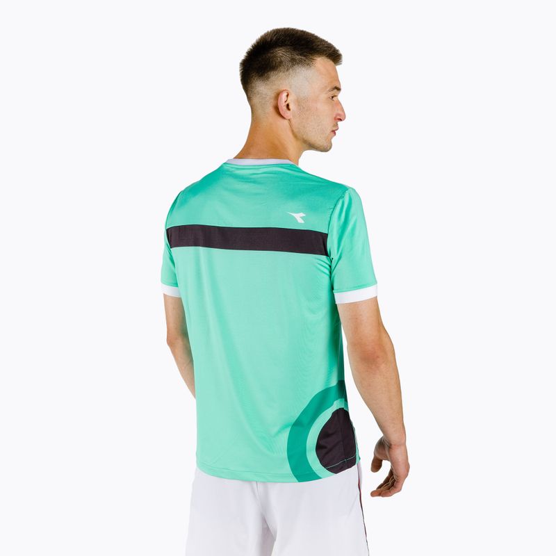 Camicia Diadora Clay verde atlantis uomo 3