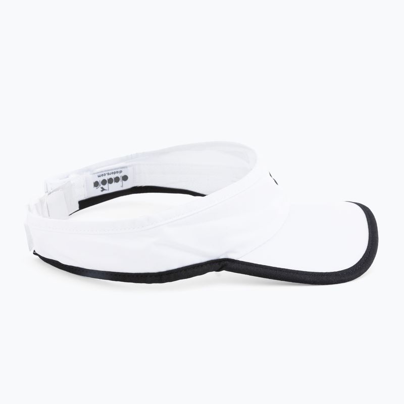 Diadora Visiera da tennis bianca DD-103.172935-C0351 4