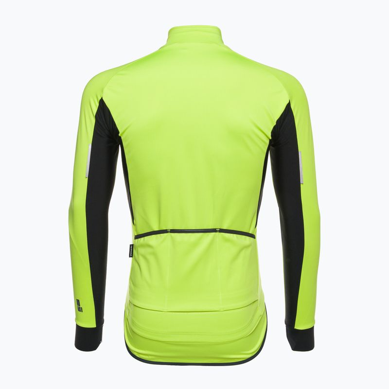 Giacca da ciclismo Northwave Extreme H20 giallo fluo/nero da uomo 2