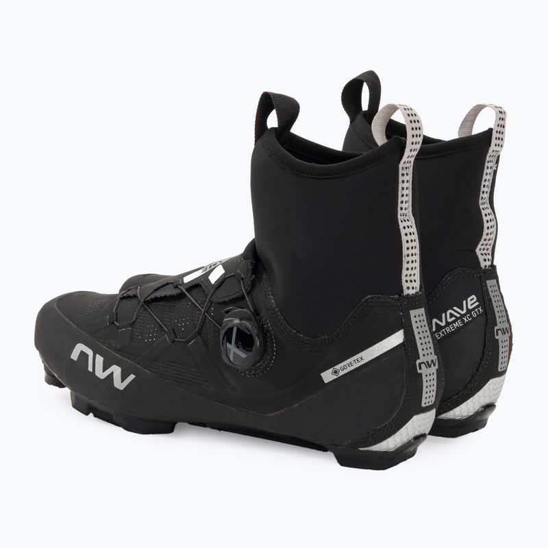 Scarpe da ciclismo MTB da uomo Northwave Extreme XC GTX nero 3