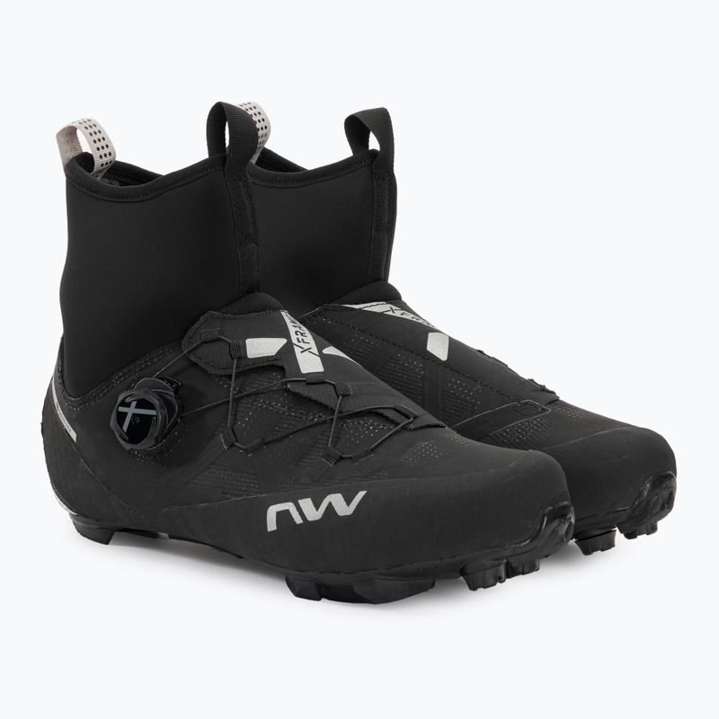 Scarpe da ciclismo MTB da uomo Northwave Extreme XC GTX nero 4