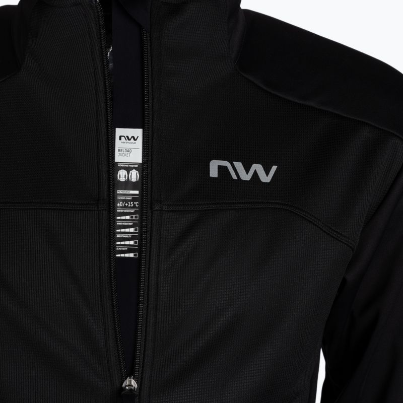 Giacca da ciclismo Northwave Reload SP da uomo, nero 3
