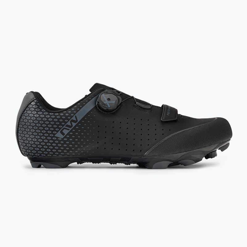 Scarpe da ciclismo MTB da uomo Northwave Origin Plus 2 nero/grigio scuro 2