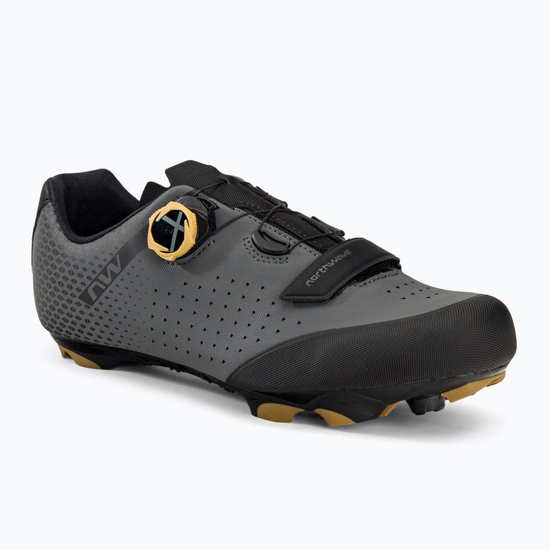 Scarpe da ciclismo MTB da uomo Northwave Origin Plus 2 grigio scuro/miele