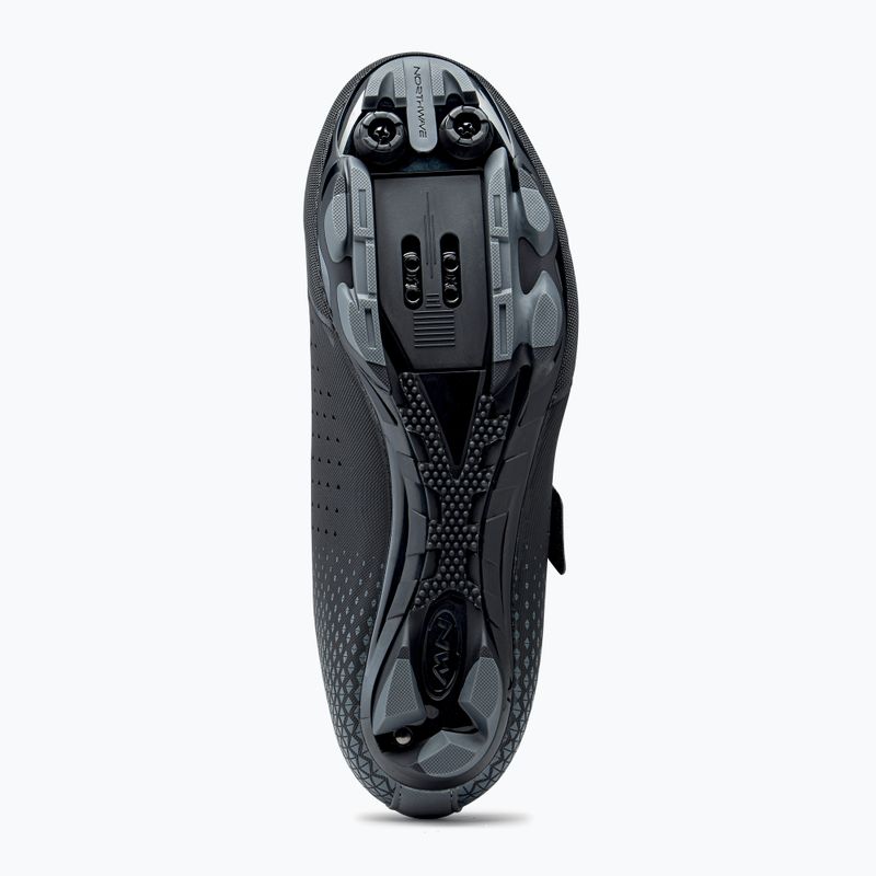 Scarpe da ciclismo MTB da uomo Northwave Origin 2 nero/grigio scuro 3