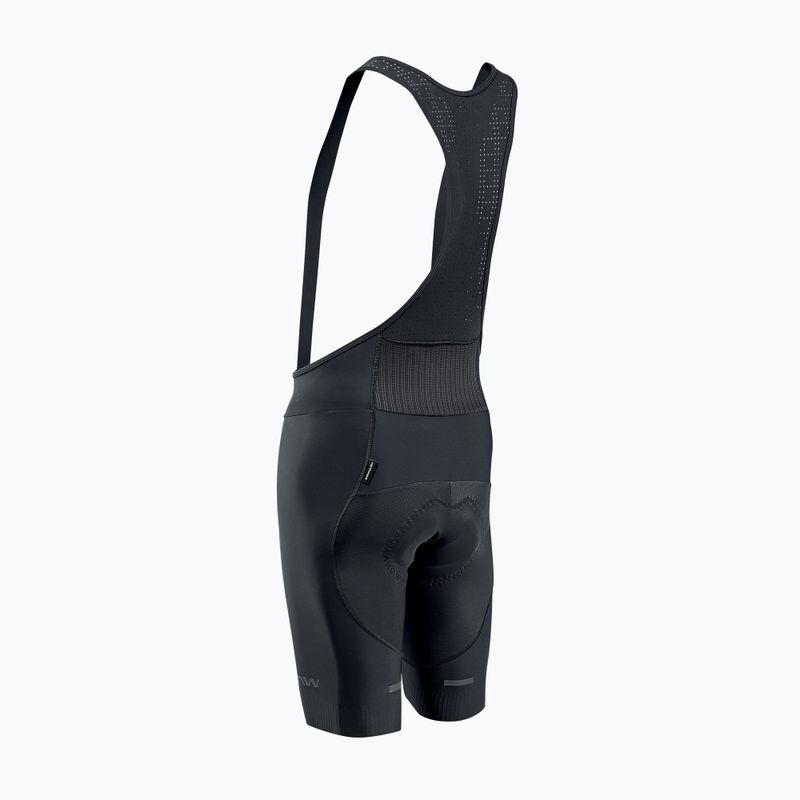 Pantaloncini da ciclismo Northwave Fast Bibshort da uomo, nero 8