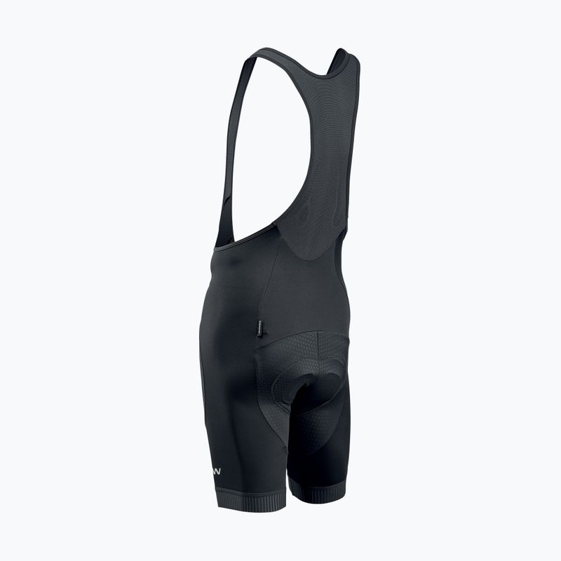 Pantaloncini da ciclismo Northwave Active Bibshort-Gel neri da uomo 5