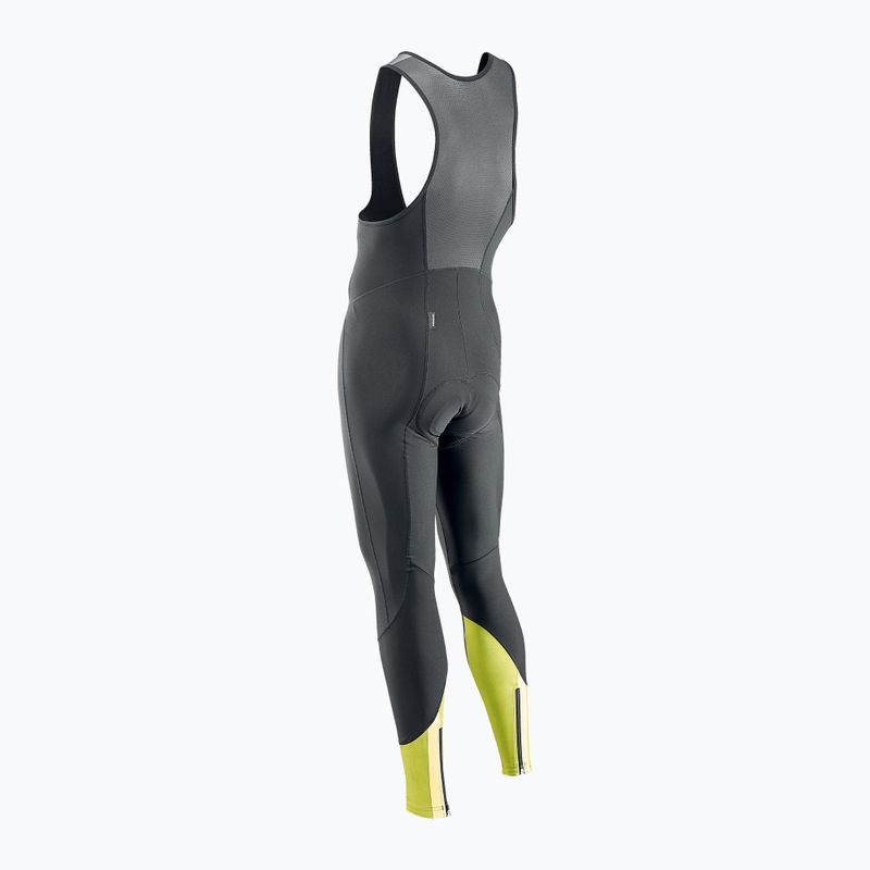 Pantaloni da ciclismo Northwave Active Colorway da uomo antracite/giallo fluo 2