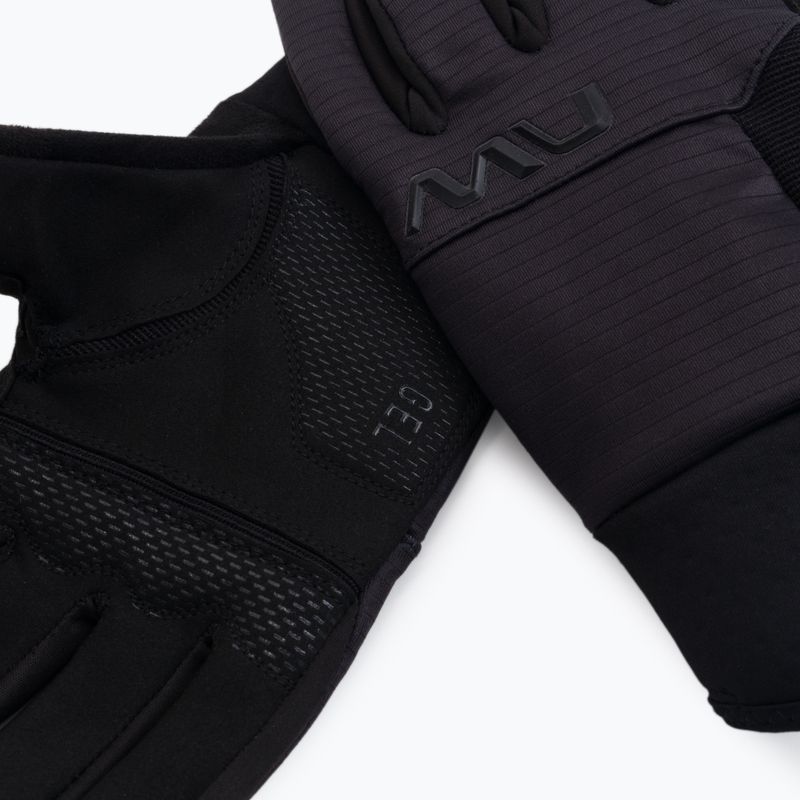 Guanti da ciclismo da uomo Northwave Fast nero 4