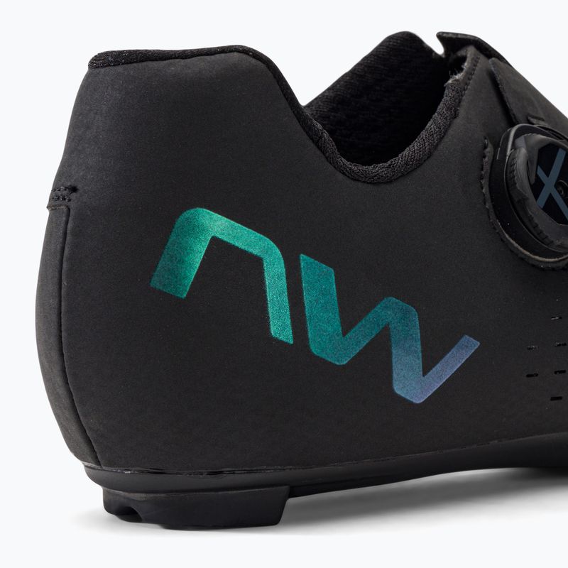 Scarpa da strada Northwave Extreme GT 3 nero/iridescente per uomo 9