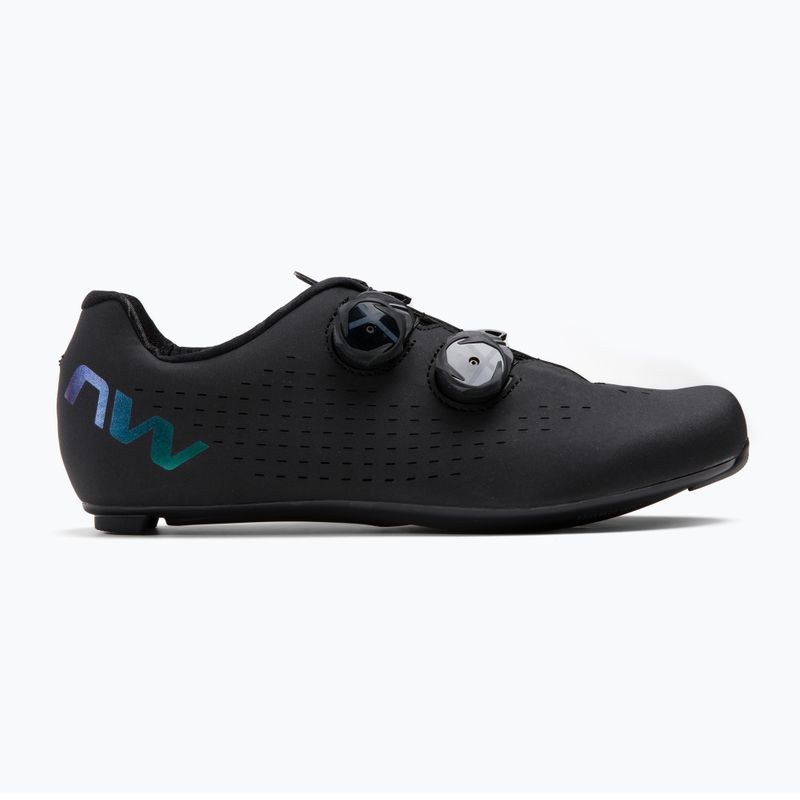 Scarpe da strada Northwave Revolution 3 nero/iridescente da uomo 2