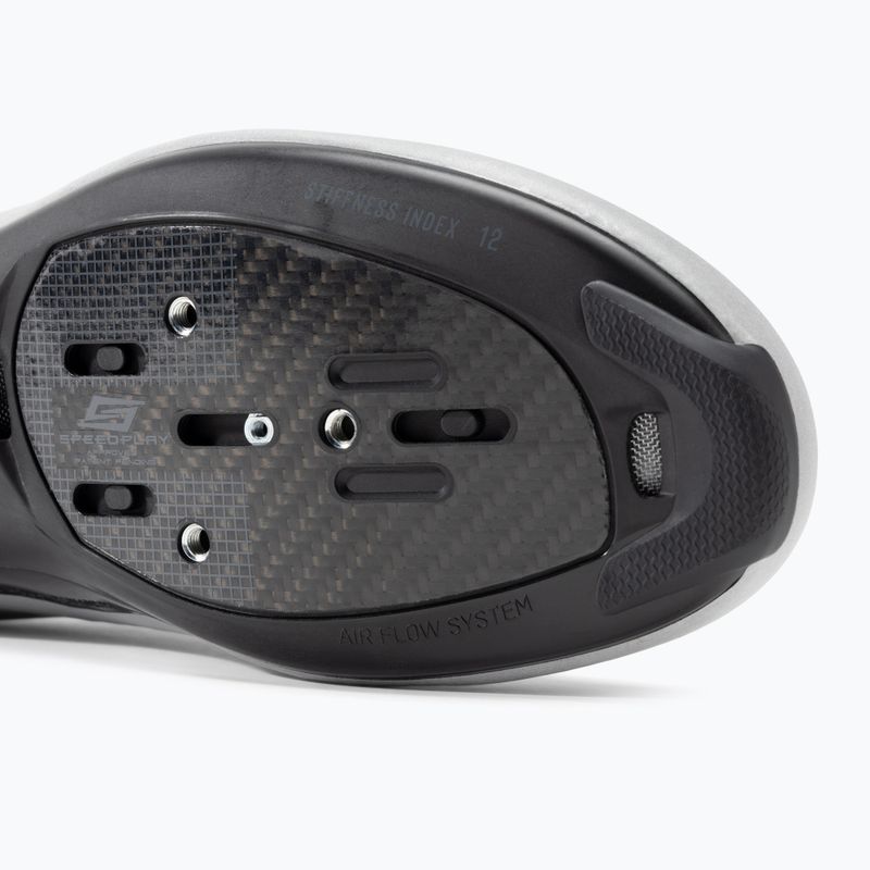 Scarpa da strada Northwave Revolution 3 argento riflettente per uomo 7