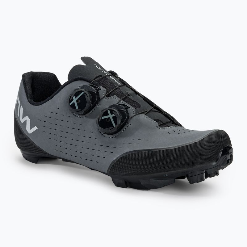 Scarpe da ciclismo da uomo MTB Northwave Rebel 3 grigio scuro