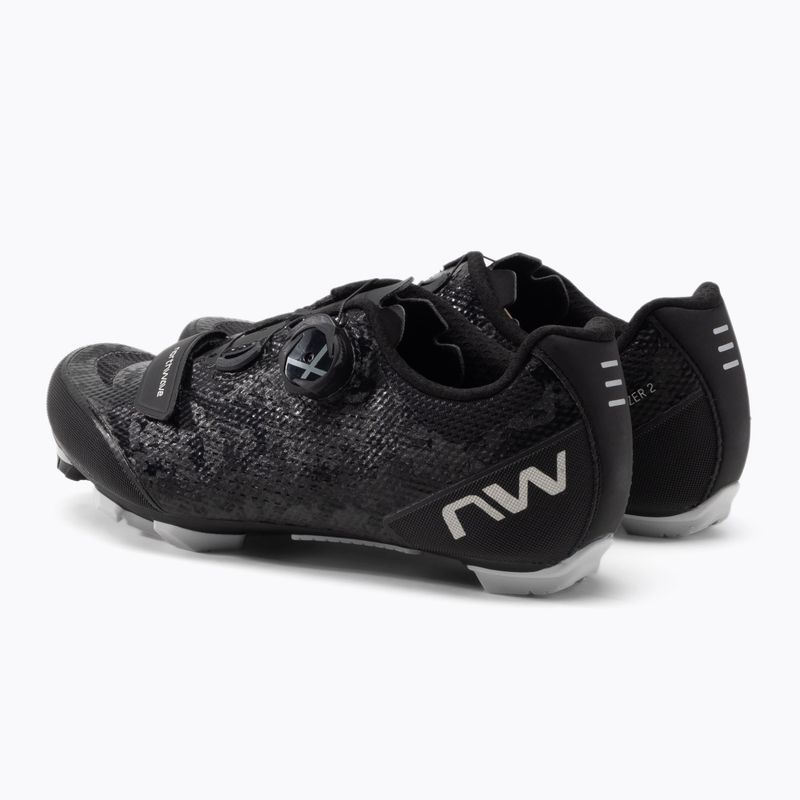 Scarpe da ciclismo MTB da uomo Northwave Razer 2 nero 3