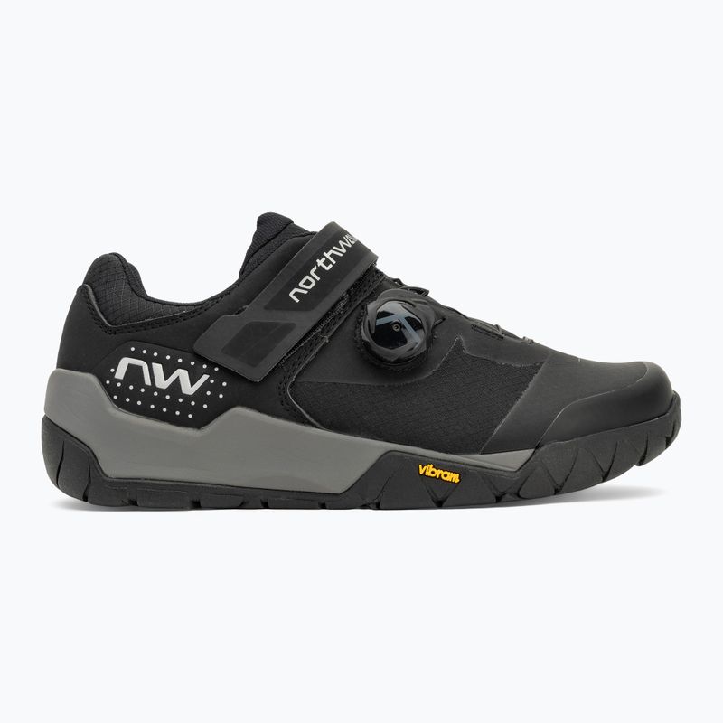 Scarpe da ciclismo MTB da uomo Northwave Overland Plus nero 2