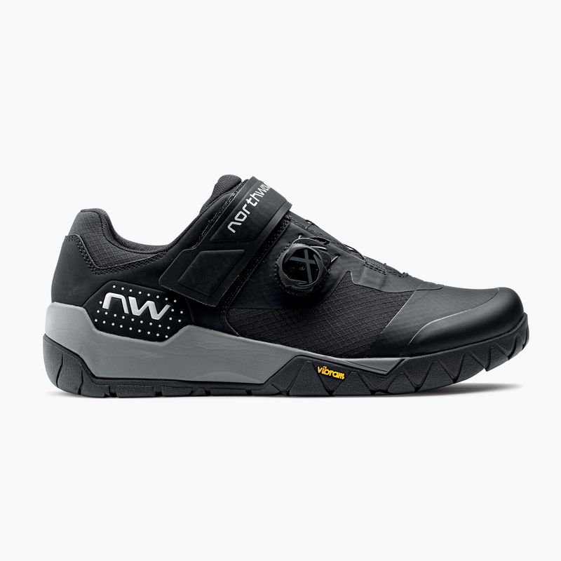 Scarpe da ciclismo MTB da uomo Northwave Overland Plus nero 8