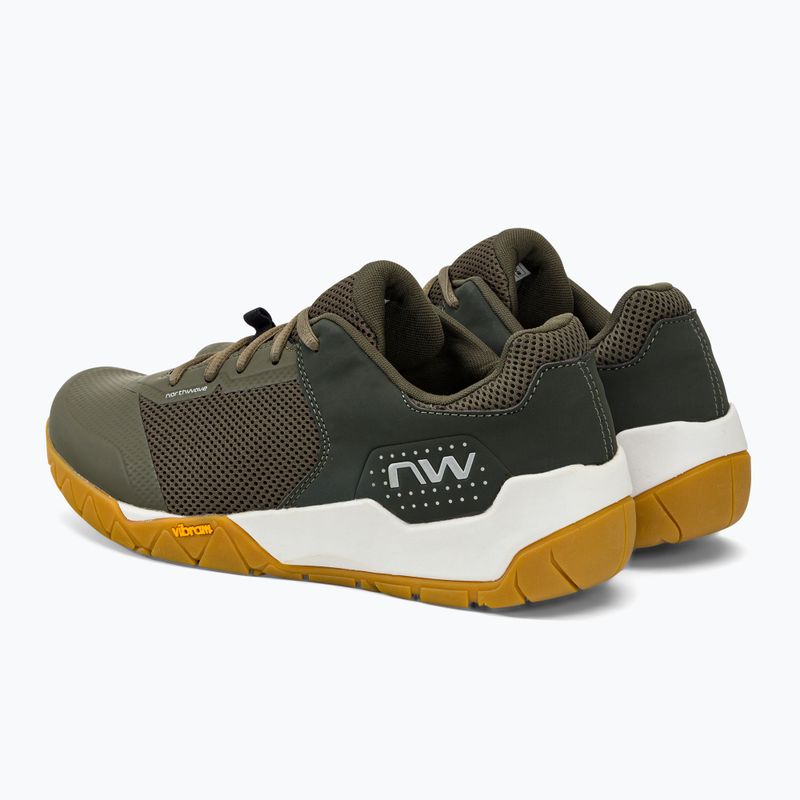 Scarpe da ciclismo Northwave Multicross forest con piattaforma da uomo 3