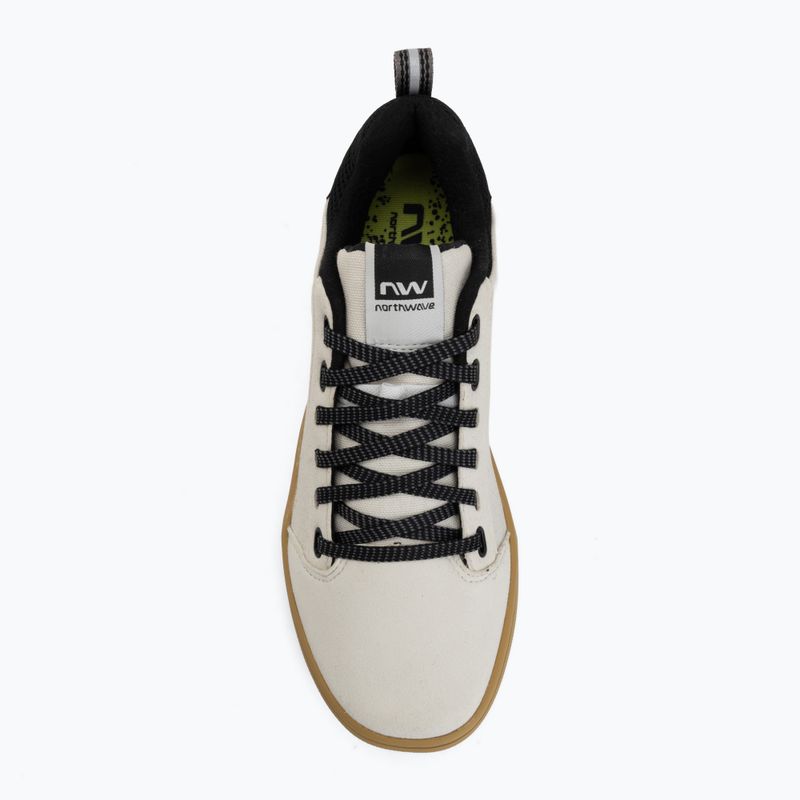 Scarpe da ciclismo da uomo per pedali a piattaforma Northwave Tailwhip off white 5