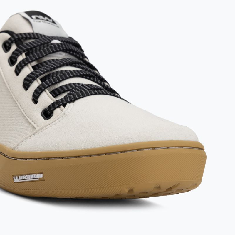 Scarpe da ciclismo da uomo per pedali a piattaforma Northwave Tailwhip off white 7