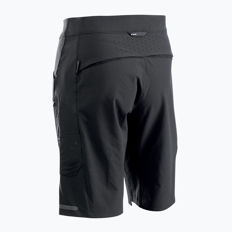 Pantaloncini da ciclismo Northwave Rockster Baggy da uomo, nero 2