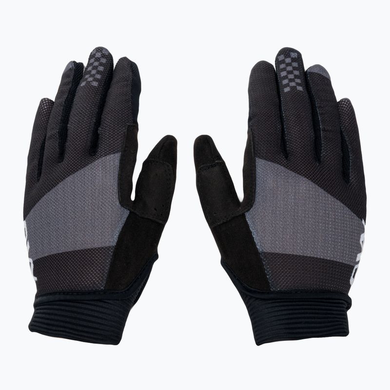 Guanti da ciclismo Northwave Air Lf Full Finger grigio/nero da uomo 3