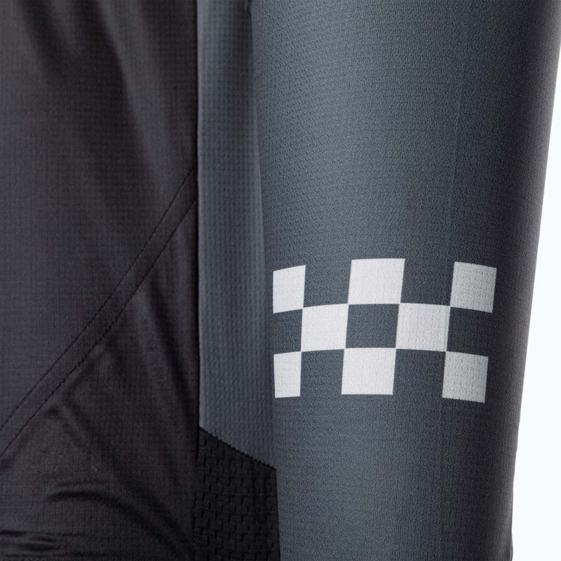 Northwave Edge ciclismo uomo manica lunga nero/grigio scuro 3