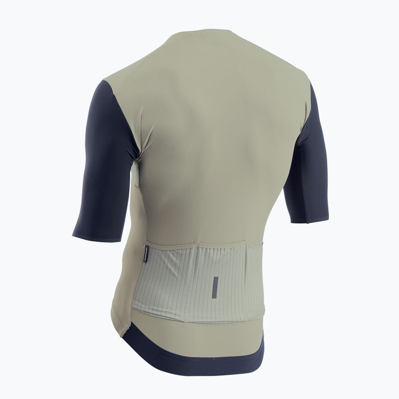 Maglia da ciclismo Northwave Extreme verde anteriore/nero da uomo 2