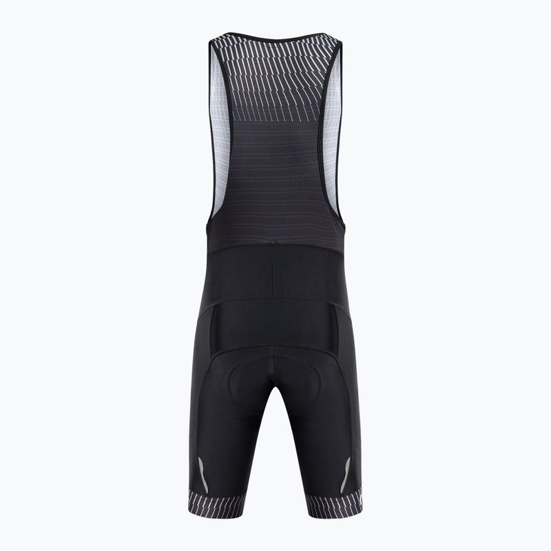 Pantaloncini da ciclismo Northwave Origin Bibshort nero/grigio da uomo 2