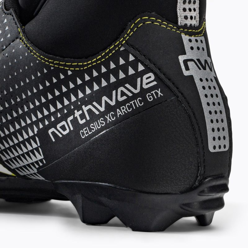 Scarpe da ciclismo MTB da uomo Northwave Celsius XC ARC. GTX giallo fluo/nero 9