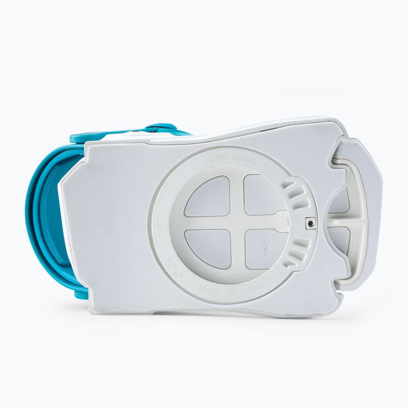 Attacchi da snowboard da donna Drake Jade bianco/blu 3