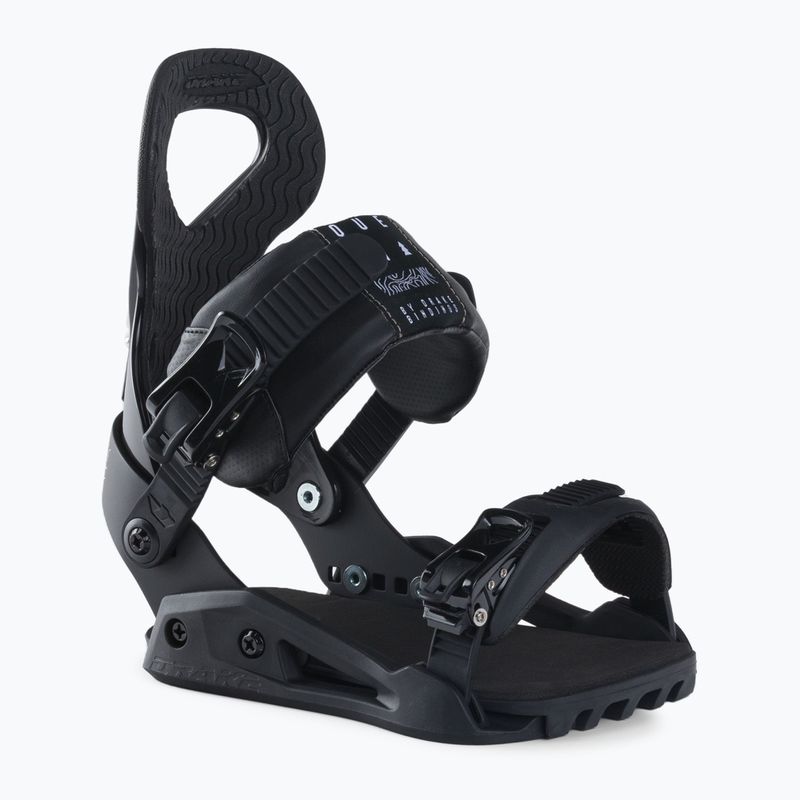 Attacchi da snowboard donna Drake Queen nero