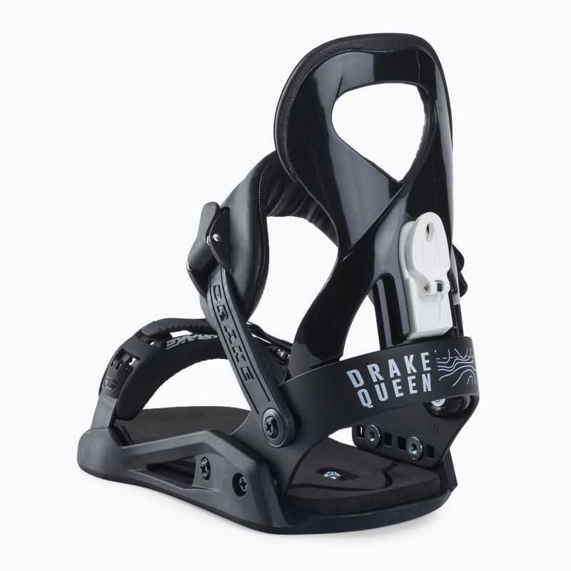 Attacchi da snowboard donna Drake Queen nero 3