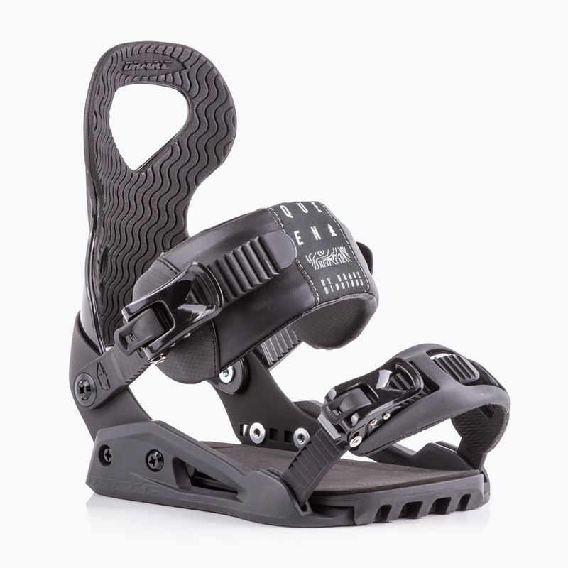 Attacchi da snowboard donna Drake Queen nero 5