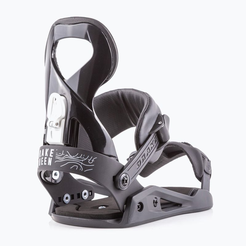 Attacchi da snowboard donna Drake Queen nero 6