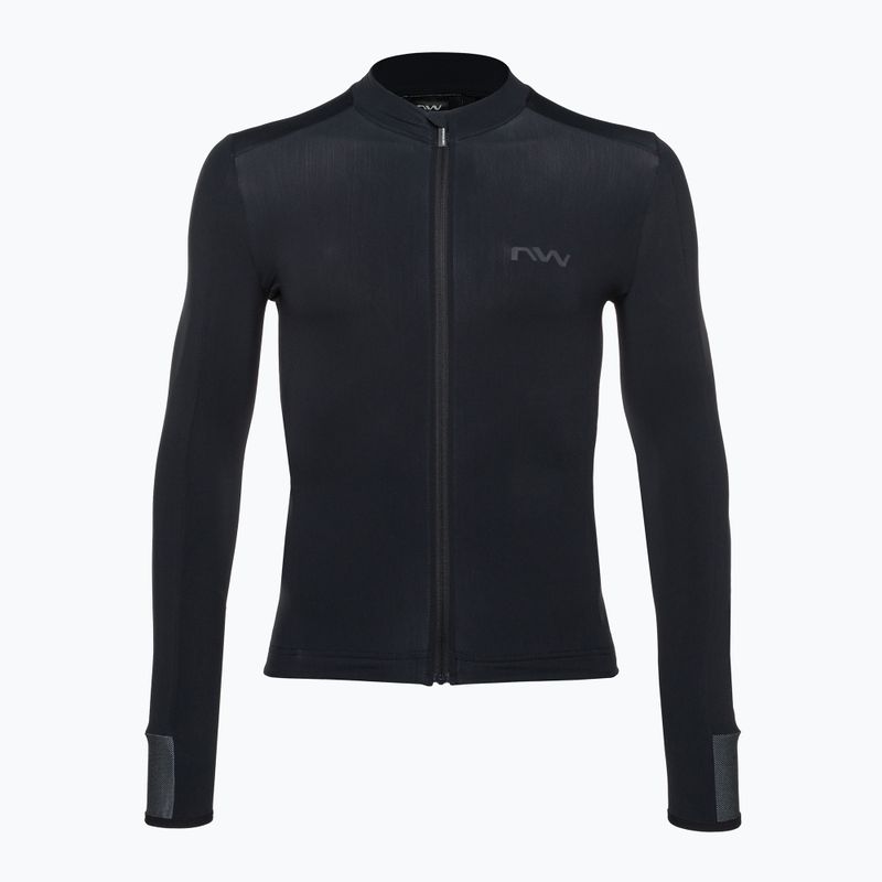 Felpa da ciclismo Northwave Fahrenheit Jersey uomo nero