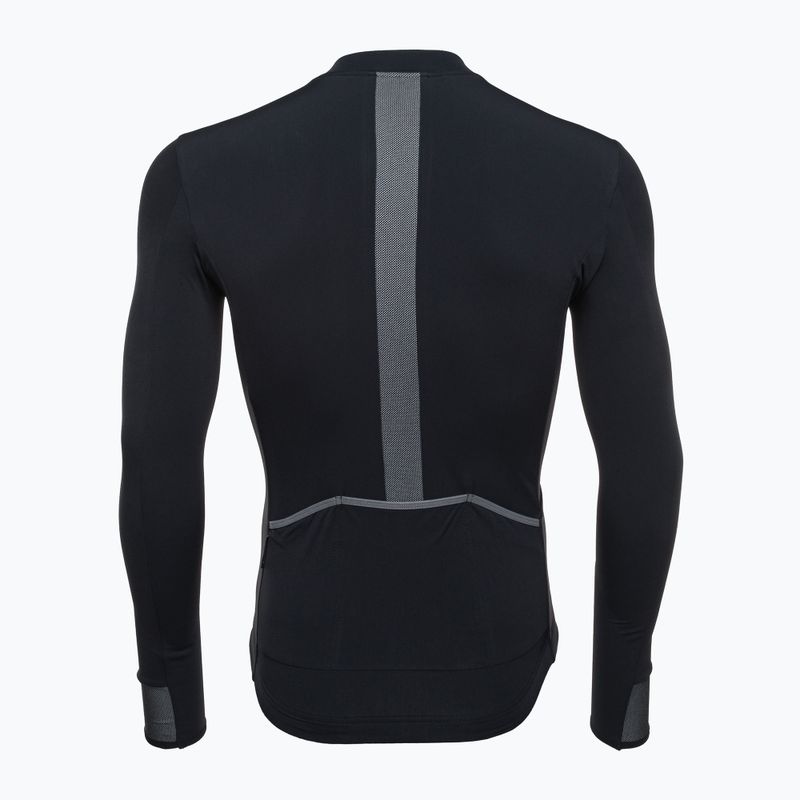 Felpa da ciclismo Northwave Fahrenheit Jersey uomo nero 2