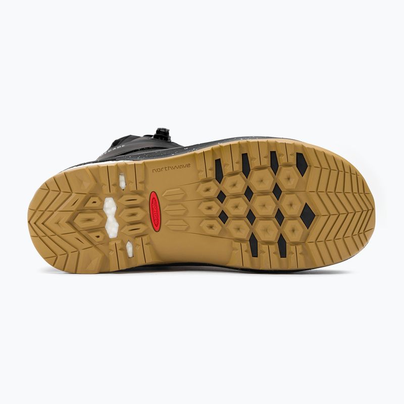 Scarponi da snowboard da uomo Northwave Decade SLS nero/miele 4