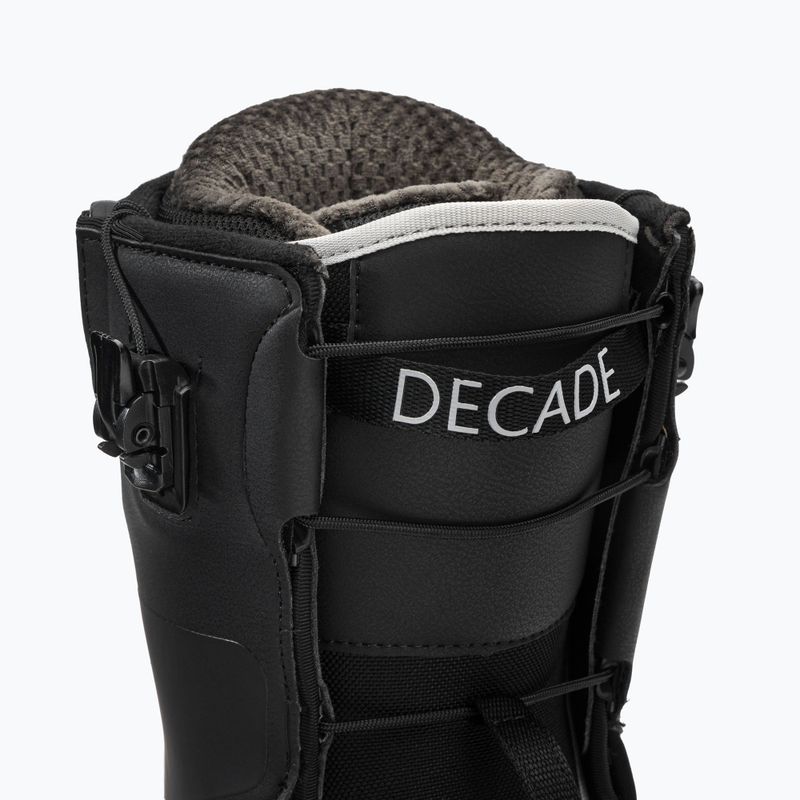 Scarponi da snowboard da uomo Northwave Decade SLS nero/miele 6