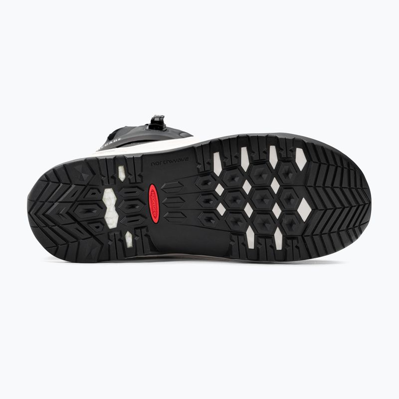 Scarponi da snowboard da uomo Northwave Decade SLS grigio scuro/nero 4