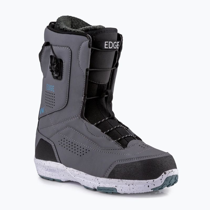 Scarponi da snowboard da uomo Northwave M Edge SLS grigio carbonio 12
