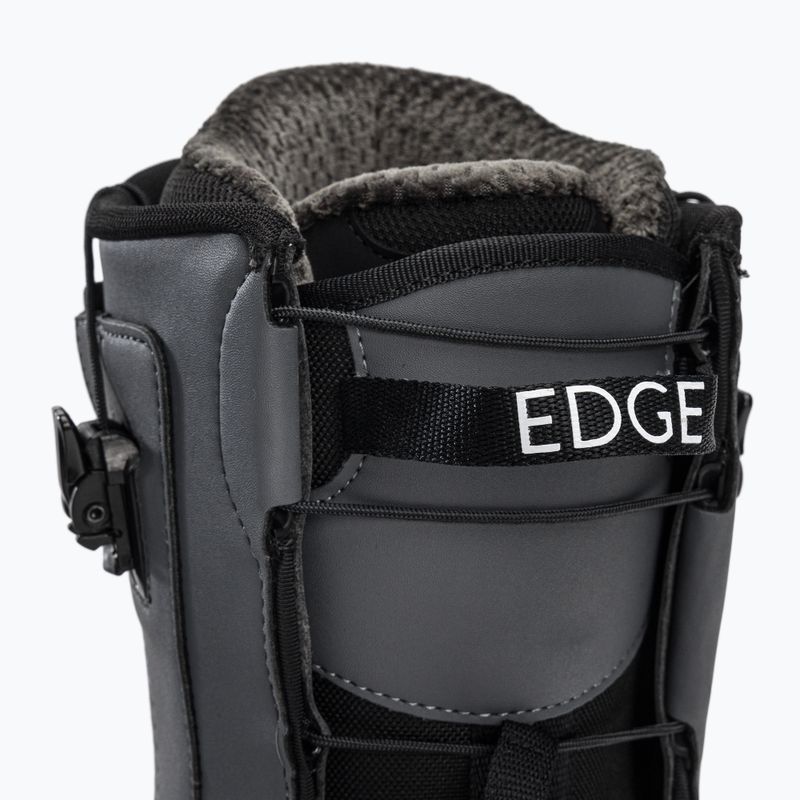 Scarponi da snowboard da uomo Northwave M Edge SLS grigio carbonio 6